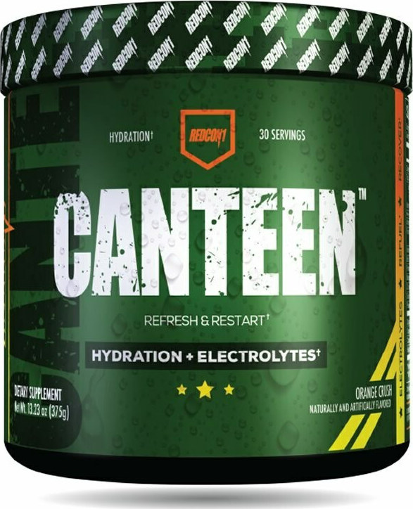 Redcon1 Canteen Hydration + Electrolytes 375gr Orange Crush Skroutz.gr