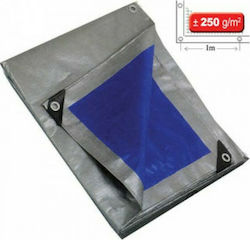 Krausmann Impermeabil Prelată 250gr/m² 5x8m. Heavy Duty Argintiu