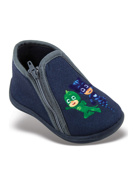 Kids Slippers Boots Blue
