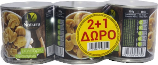 Natura Natural's Flavors Mushrooms 185gr 3pcs