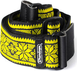 Dunlop Jacquard Fillmore Strap for Bass Yellow