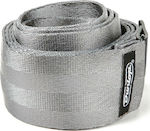 Dunlop Deluxe Seatbelt Strap Strap for Guitar Gray