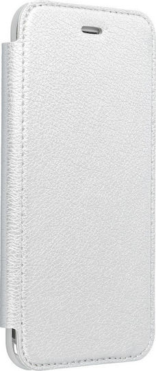 Forcell Electro Книга Пластмаса Сребрист (Galaxy Note 20 Ultra)