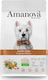 Amanova Puppy Mini 2kg Dry Food Grain-Free & Gluten-Free for Small Breed Puppies with Chicken