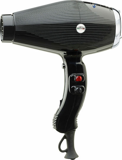 GammaPiu Aria Dual Ionic Hair Dryer 2200W Black
