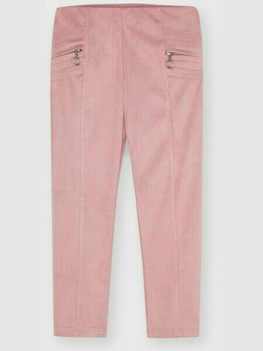 Mayoral Girls Fabric Trouser Pink