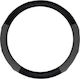 Autoline Car Steering Wheel Cover with Diameter 38cm Leather Black