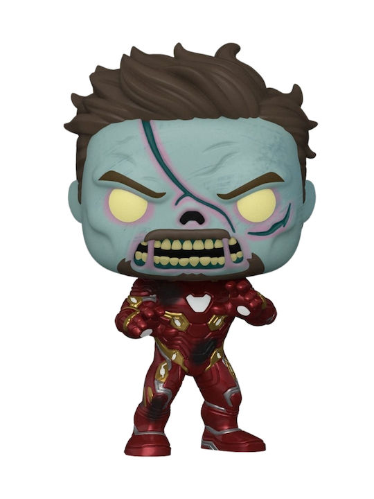 Funko Pop! Marvel: Marvel - Zombie Iron Man 944 Bobble-Head & Glows in the Dark Special Edition