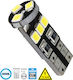 GloboStar Λάμπα Αυτοκινήτου T10 Canbus LED 6000...