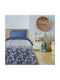 Das Home Kids Duvet Cover Glow in the Dark Single with Hollowfiber Filling 4773 Blue 160x220cm