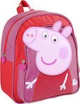 Cerda Peppa Pig Σχολική Τσάντα Πλάτης Νηπιαγωγείου σε Ροζ χρώμα Μ25.5 x Π10 x Υ30cm