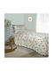 Das Home 4766 Set Kids Duvet Cover Single with Pillowcase Cotton Beige 160x240cm