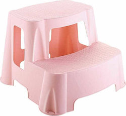 Just Baby Double Kids Step Stool Pink