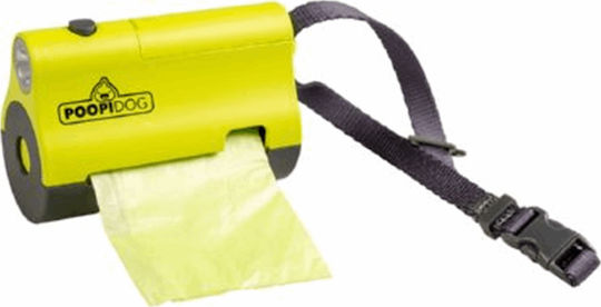 Ktiniatrikos Kyklos Poopi Dog Dog Waste Bag Holder Green 0768690