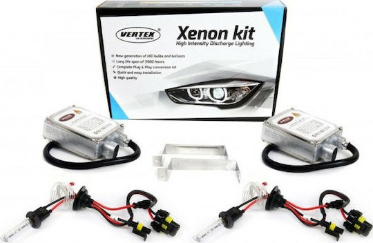 AMiO Xenon Σετ Φωτισμού Αυτοκινήτου Normal Ballast HID H7 35W 12V 8000K Ψυχρό Λευκό