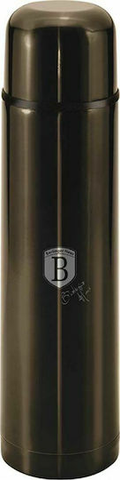 Berlinger Haus Thick Walled Vacuum Flask Μπουκάλι Θερμός Ανοξείδωτο 500ml Μαύρο με Καπάκι-Κύπελλο