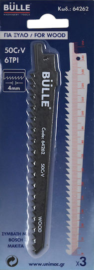 Bulle 64262 Lamele pentru lemn 130mm 3buc
