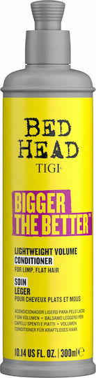 Tigi Bed Head Bigger The Better Lightweight Volume Conditioner Όγκου για Όλους τους Τύπους Μαλλιών 300ml