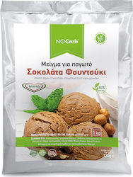 NoCarb Βιολογικό Μείγμα για Παγωτό με Γεύση Σοκολάτα Φουντούκι Χωρίς Γλουτένη 125gr