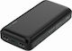 Gembird PB20-01 Power Bank 20000mAh με 2 Θύρες USB-A Μαύρο