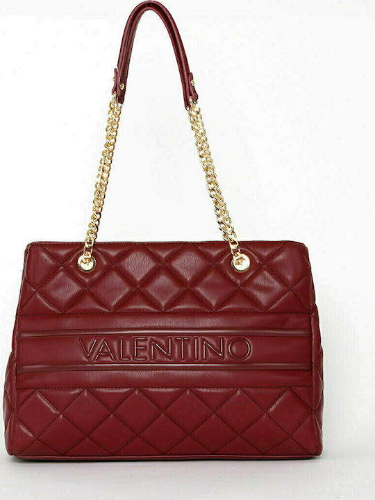 Valentino Bags VBS51O04 Γυναικεία Τσάντα 'Ωμου Μπορντό