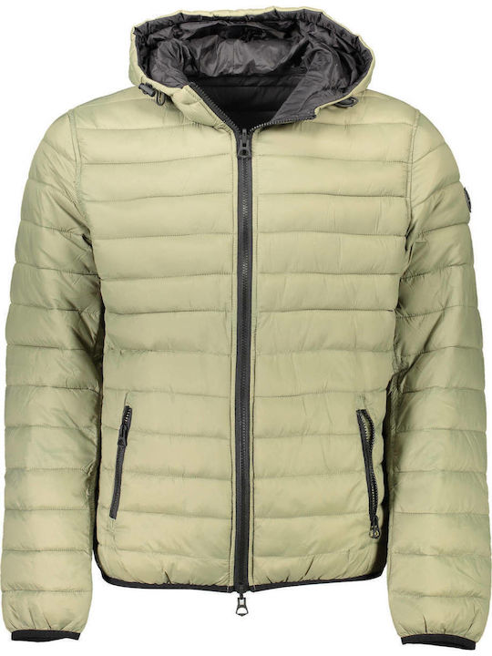 U.S. Polo Assn. Winter Jacket Puffer Green