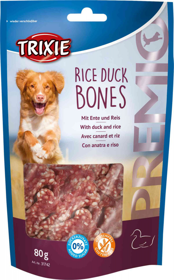 Trixie Premio Rice Duck Bones Κόκκαλο για Σκύλους 80gr 5τμχ Skroutz.gr