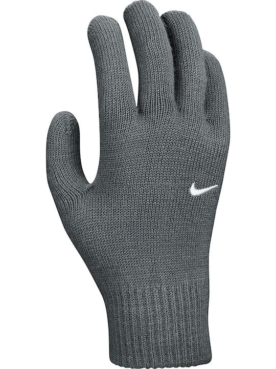 Nike Swoosh 2.0 Γκρι Πλεκτά Γάντια