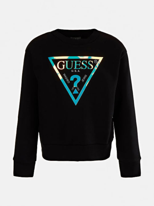 Guess Hanorac pentru copii Negru