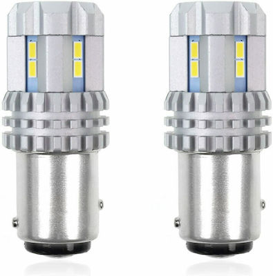 AMiO Lampen Auto P21/5W-BAY15D-1157 Canbus LED 12-24V 2Stück