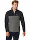 Steens Mountain Men's Fleece Cardigan Black / Grill