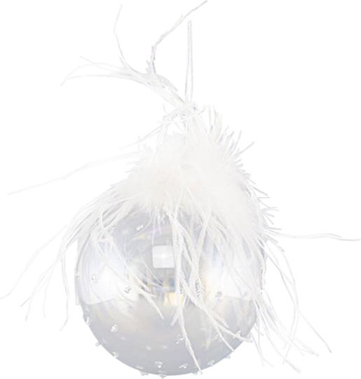 Ornament suspendat Glob De sticlă Transparent Set 4buc