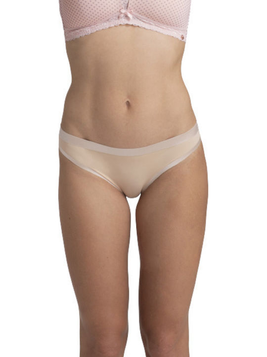 Jane Mini Γυναικείο Slip Μπεζ