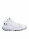 Jet 21 High Basketball Shoes White / Black