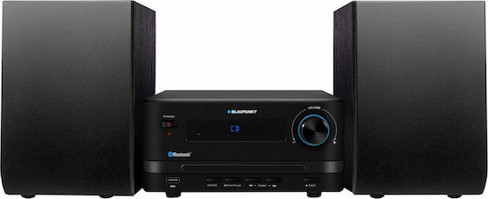 Blaupunkt Soundsystem 2 MS14BT 15W mit CD / Digitale Medien Player, WiFi und Bluetooth Schwarz