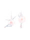 Eurolamp Weihnachtsbaumschmuck Ballerina Acryl 13.6x9.5cm Verschiedene Designs