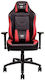 Thermaltake U Comfort Геймърски стол с регулируеми подлакътници Черно/червено