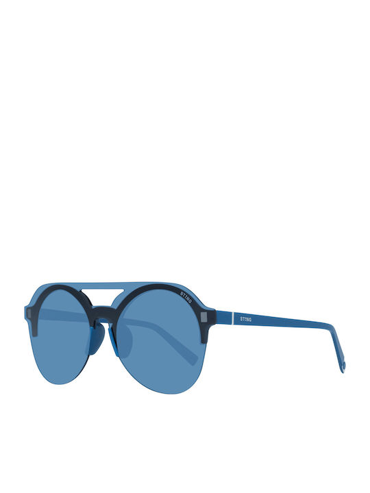 Sting Men's Sunglasses with Blue Plastic Frame ...