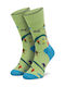 Happy Socks Walk In The Park Patterned Socks Green