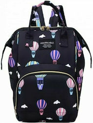 Best4Baby Τσанта-Смяна на Пелени Балони с горещ въздух Черен 23x40см.