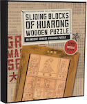 Professor Puzzle Sliding Blocks of Huarong Puzzle din Lemn pentru 8+ Ani GRM-11 1buc