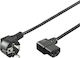 Goobay Schuko - IEC C13 Cable 2m Μαύρο 50080