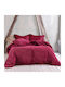 Rythmos Κουβερτοπάπλωμα Υπέρδιπλο 220x240εκ. Alvaro Burgundy 710 GSM