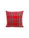 Eurolamp Christmas Decorative Pillow Square Red 40x40cm