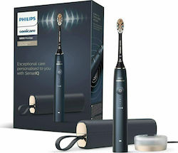 Philips Sonicare 9900 Prestige Power Toothbrush with SenseIQ Electric Toothbrush with Pressure Sensor and Travel Case