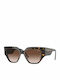 Vogue Women's Sunglasses with Brown Tartaruga Plastic Frame and Brown Lens VO5409S W65613