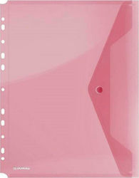 Donau Folder Transparent with Button for Paper ...