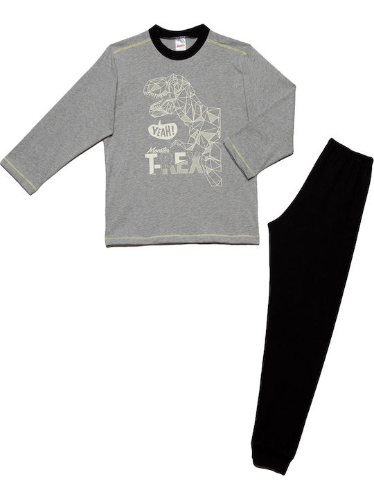 Minerva Kids' Pajamas Winter Gray