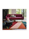 Ted Baker Sahara Lucrat manual Covor Rectangular Din lână Burgundia