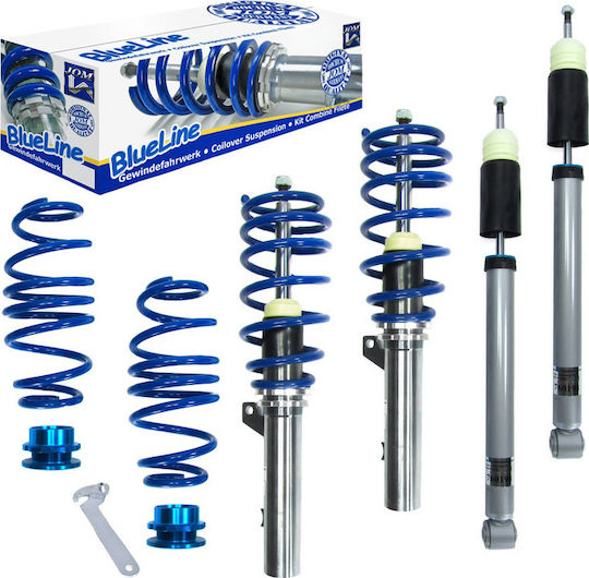 JOM Blueline Suspension Set Lowering 4pcs for Seat Leon Skoda Octavia Volkswagen Golf Audi A3